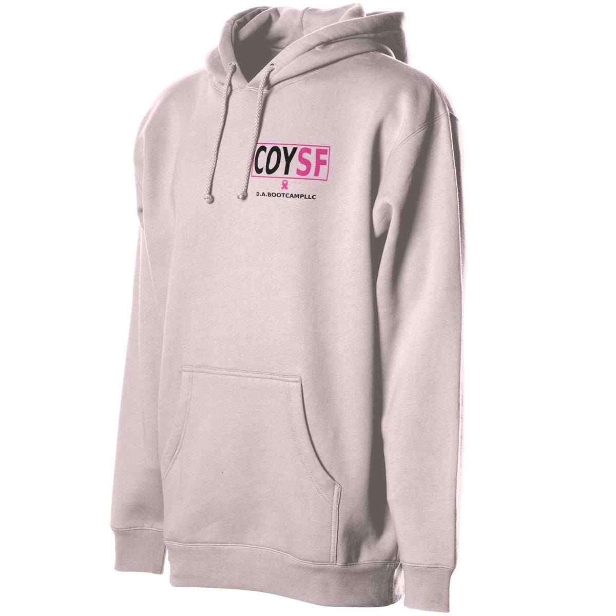 COYSF Awareness Hoodie Pink White