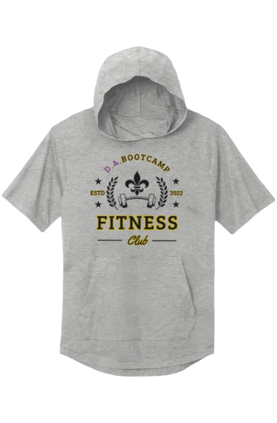 D.A. Short Sleeve Pull Over - Grey