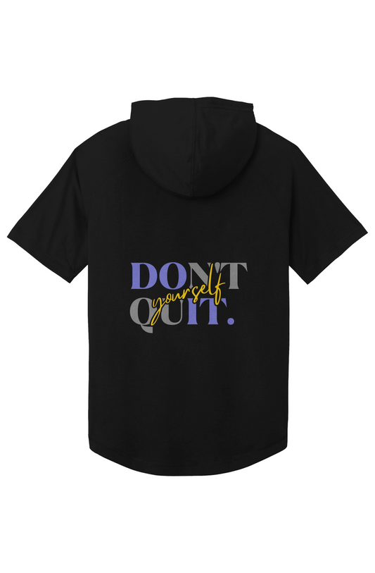 D.A.B Don't Quit 1 Wicking Short Sleeve Hoodie