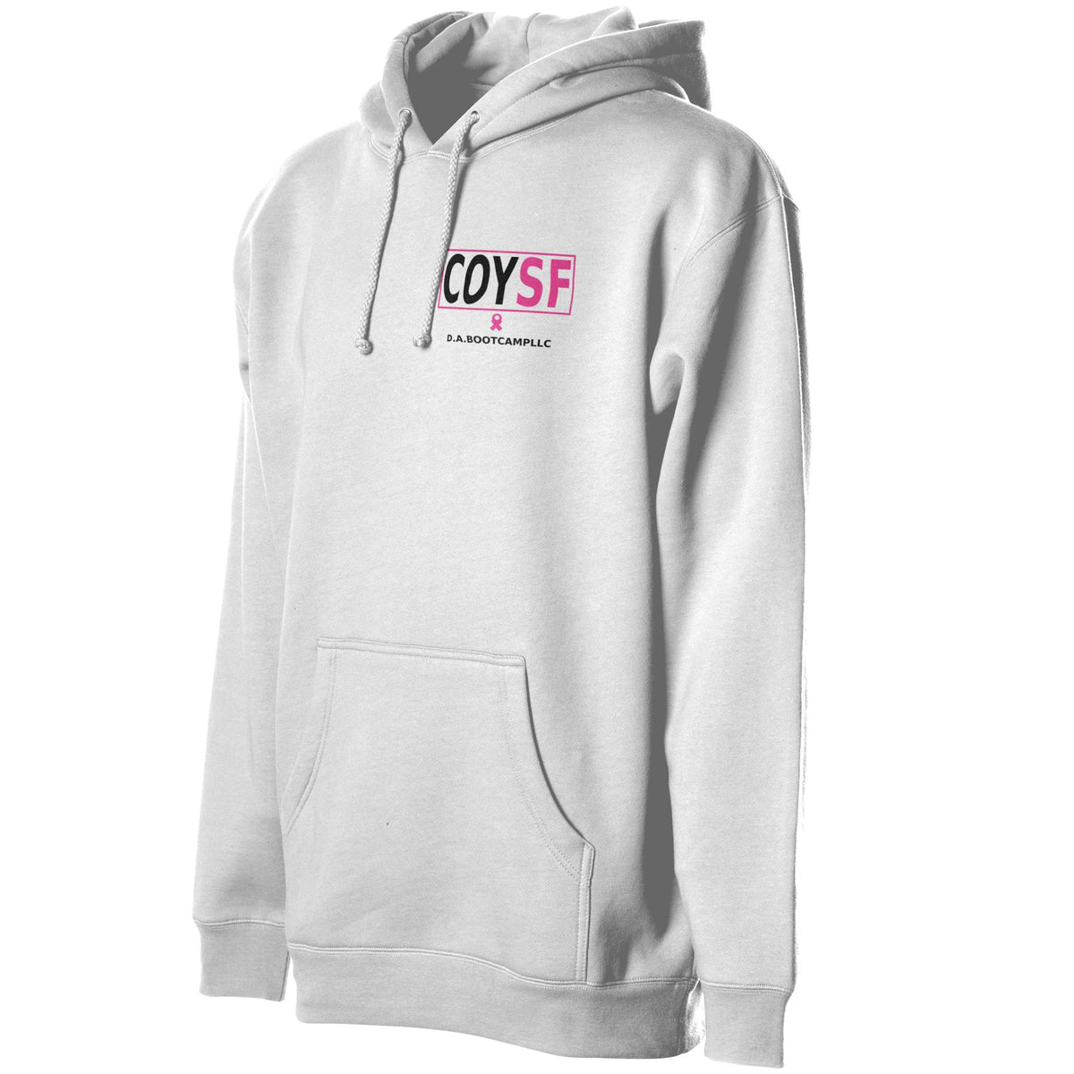 COYSF Awareness Hoodie Pink White