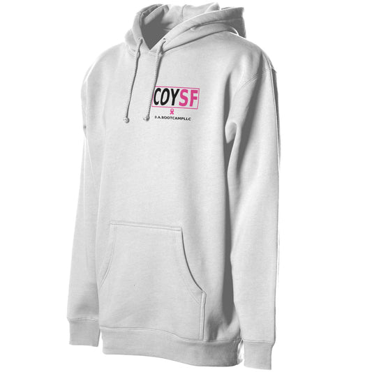 COYSF Awareness Hoodie Pink White